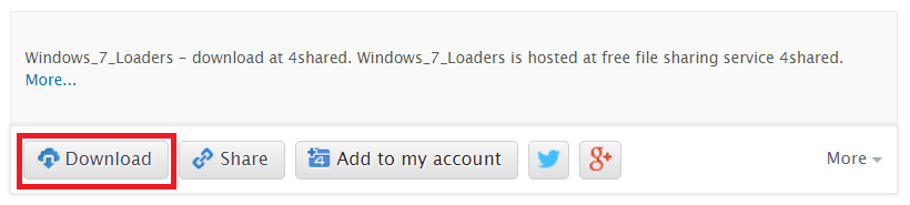 Windows7バイパスをダウンロード