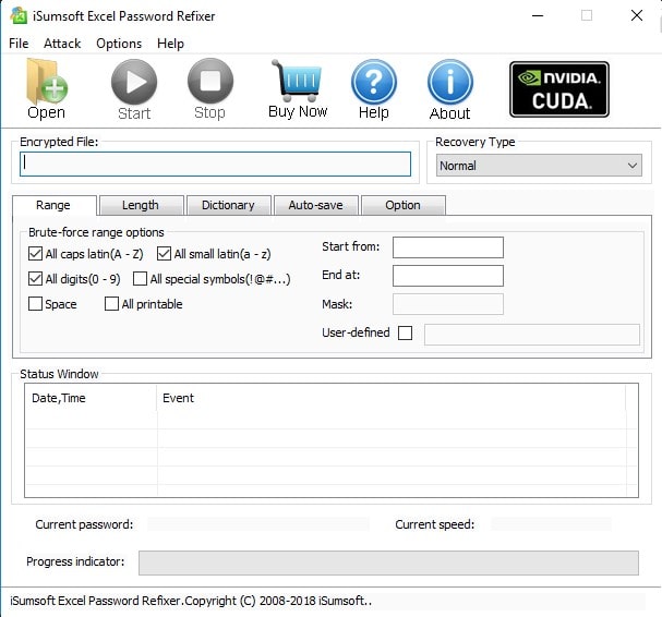 isumsoft excel password refixer