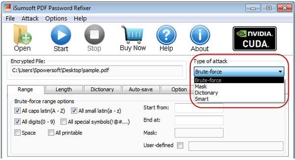 isumsoft pdf attack