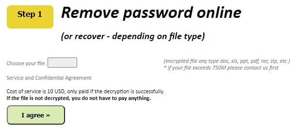 remove password