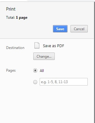 save as PDF