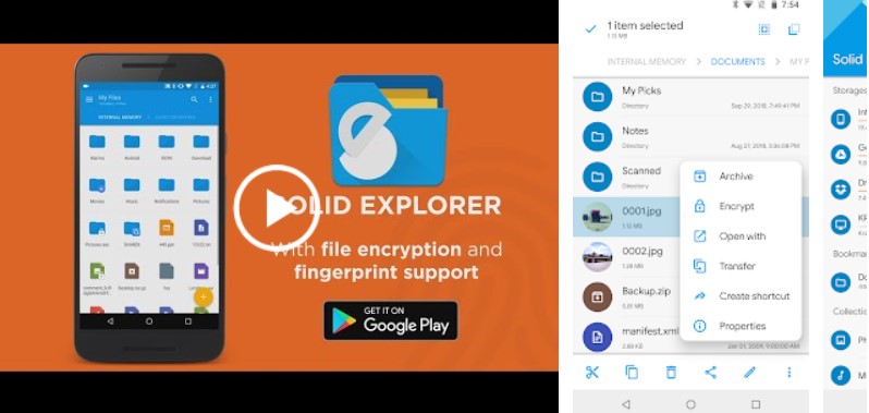 solid file explorer app for android