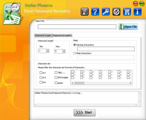 stellar phoenix excel password-recovery