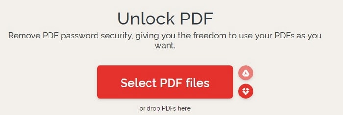 Use Ilovepdf to unlock PDF for editing