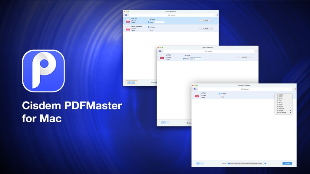 Cisdem PDFMaster for Mac