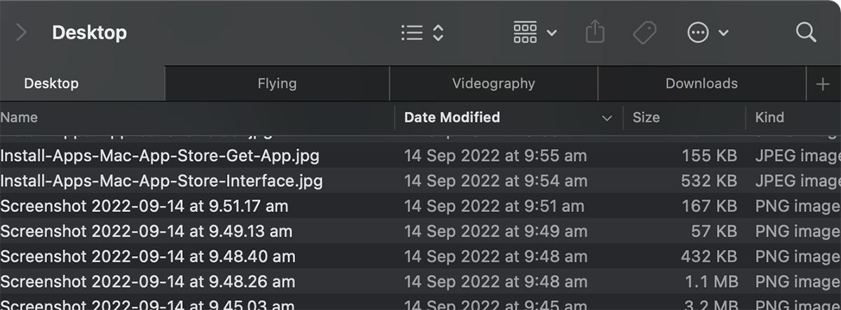 Multiple Tabs in Finder