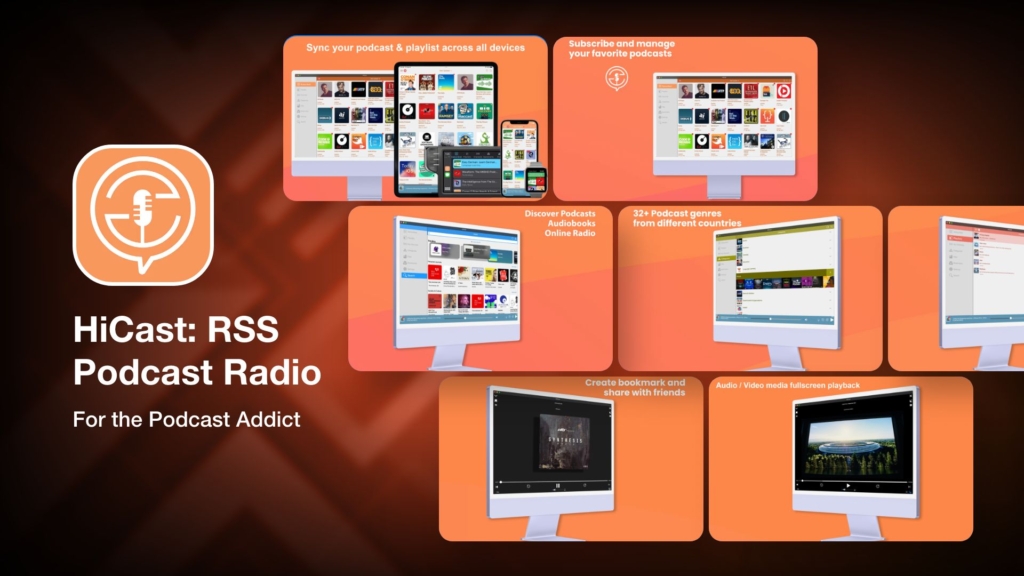 HiCast: RSS Podcast Radio