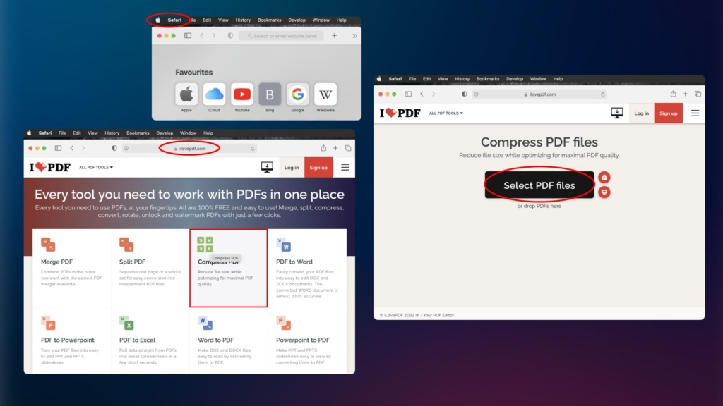 How to compress PDF file on Mac