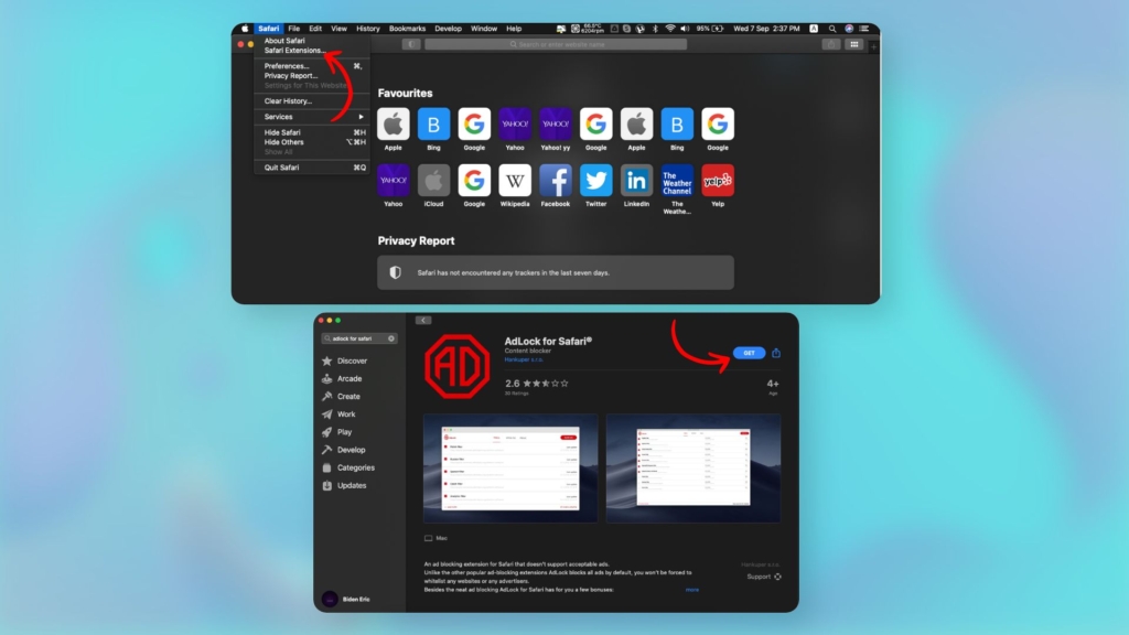 How to stop ads from popping up on Mac with Extensions 01