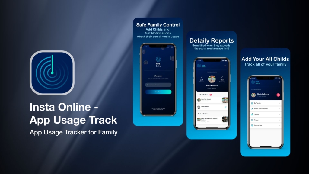 Insta Online - App Usage Track