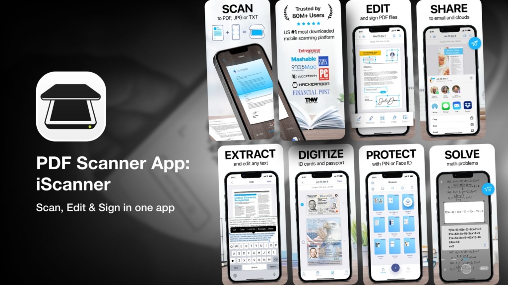 PDF Scanner App iScanner