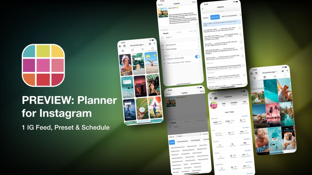 PREVIEW Planner for Instagram