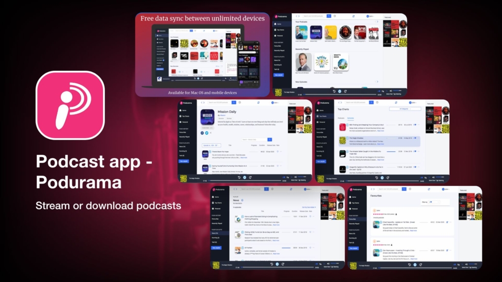Podcast app - Podurama