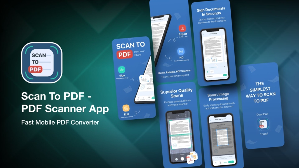 Scan To PDF - PDF Scanner App