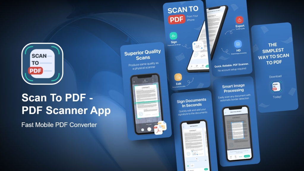 Scan To PDF - PDF Scanner App