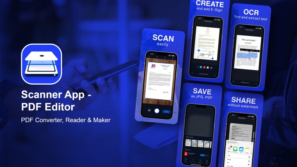 Scanner App - PDF Editor