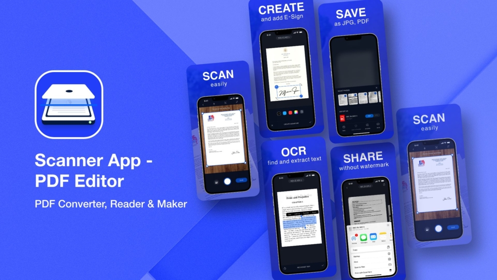 Scanner App - PDF Editor