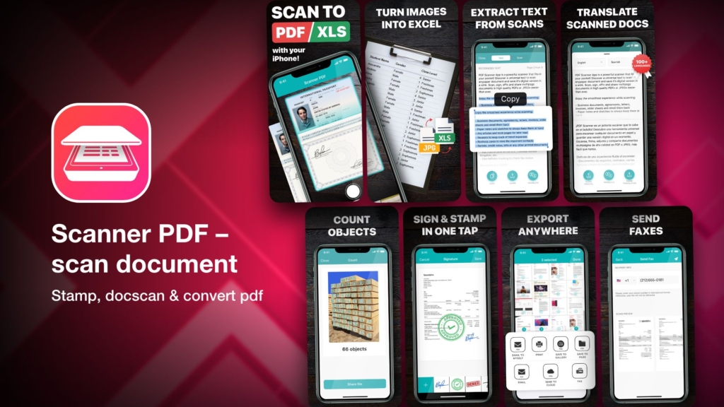 Scanner PDF – scan document