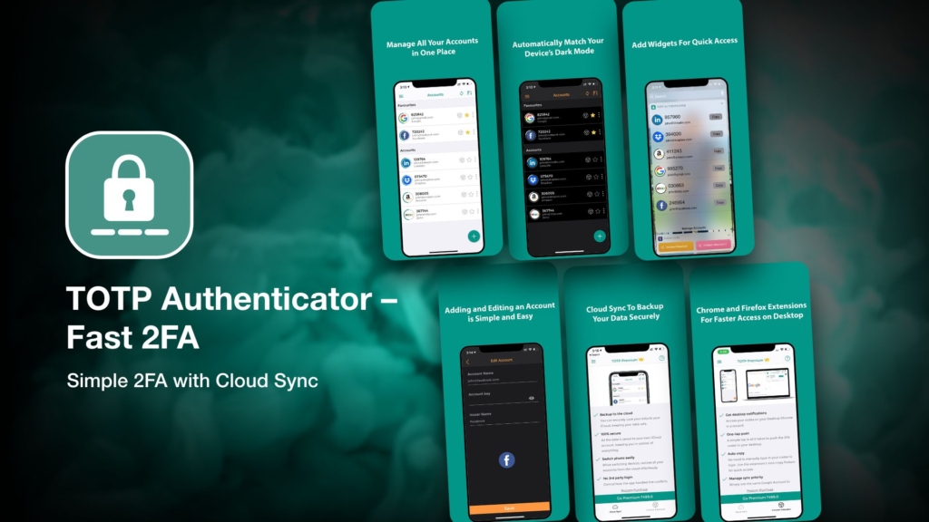 TOTP Authenticator – Fast 2FA