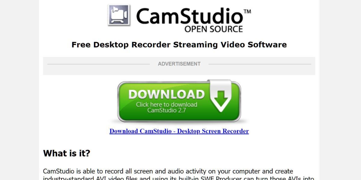 camstudio website