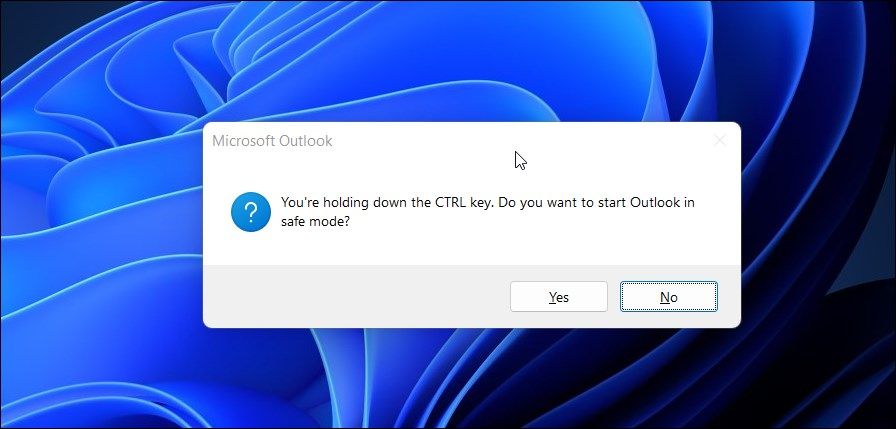 microsoft outlook safe mode