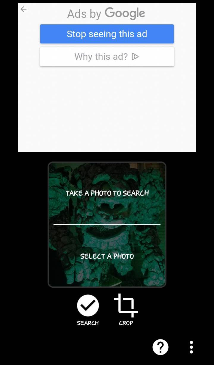 Photo Sherlock search options