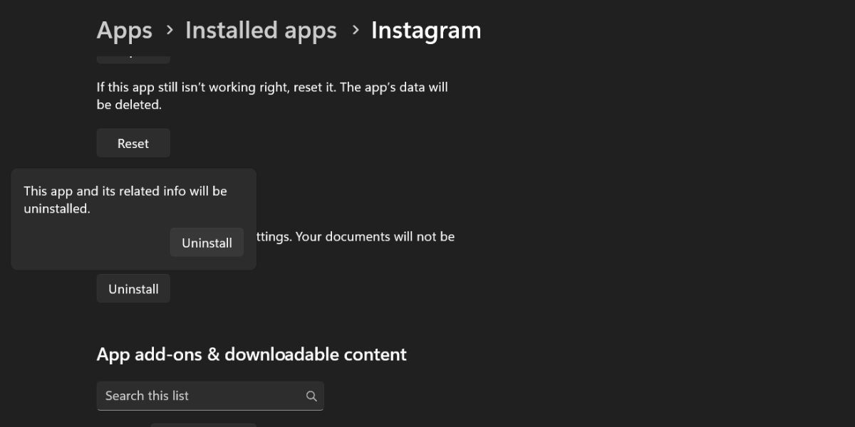 Reinstall the Instagram App 1