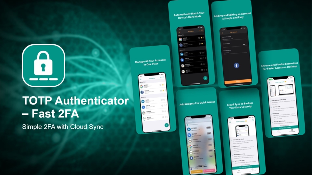 TOTP Authenticator – Fast 2FA