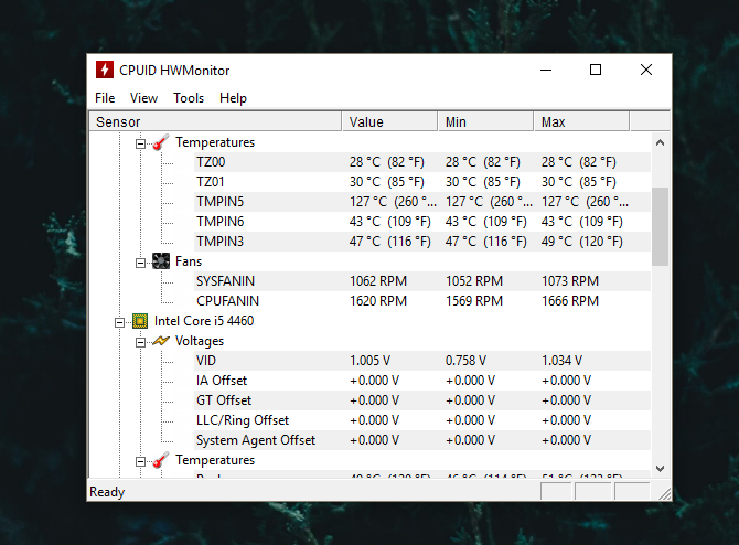 hwmonitor benchmark app