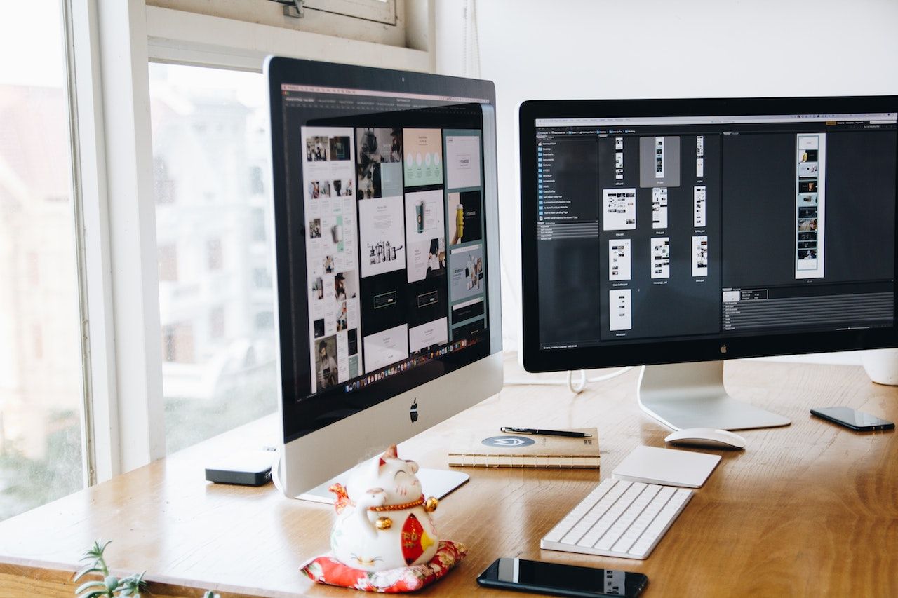 iMac being used as a secondary display