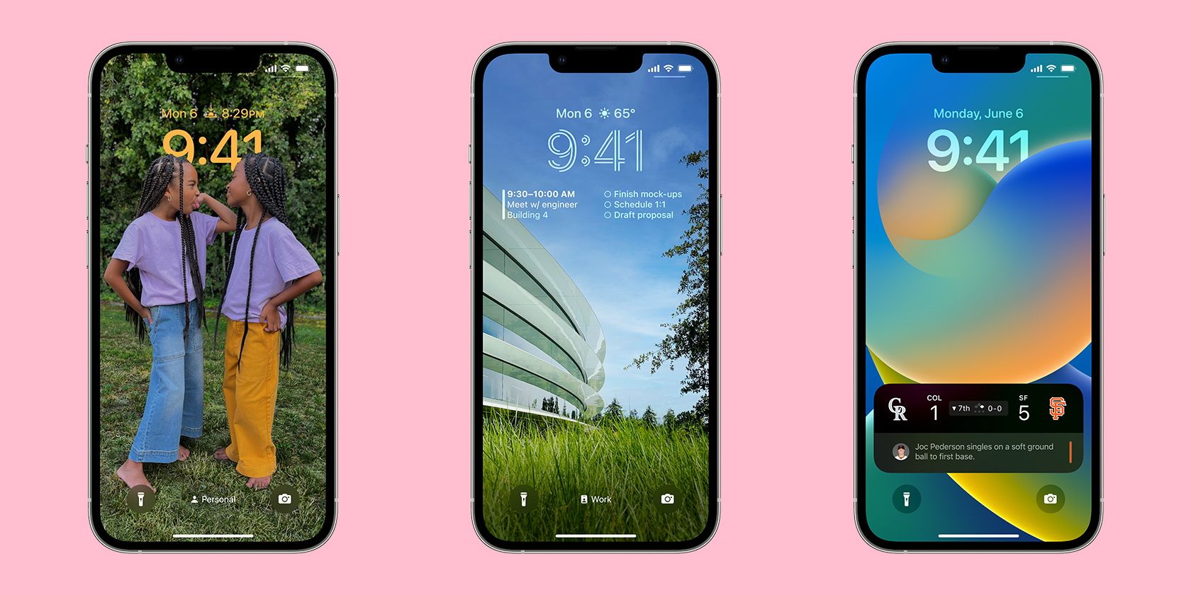 iOS 16 lock screen images