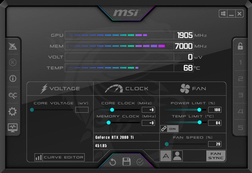 msi afterburner