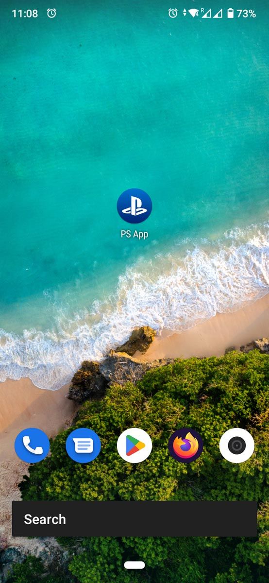 PlayStation App on mobile