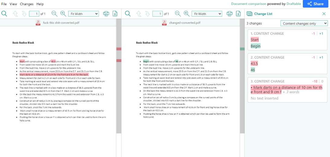 Comparing-Pdfs-On-Draftable-Website