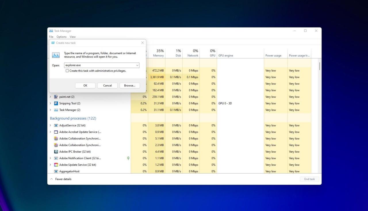 PassFab Computer Management restart explorer