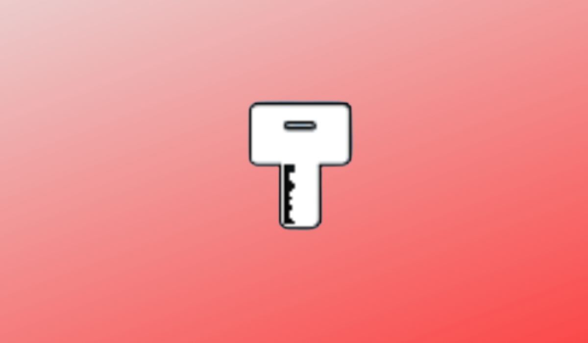 Advanced encryption package logo seen on red background