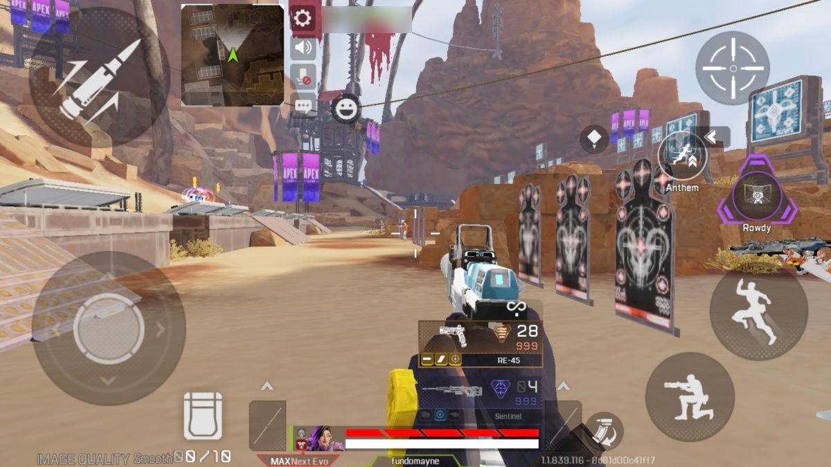 apex legends mobile claw grip layout