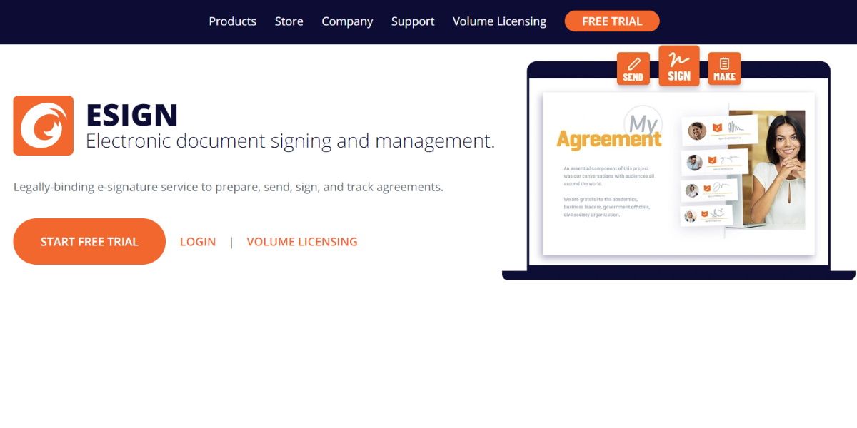 foxit esign homepage