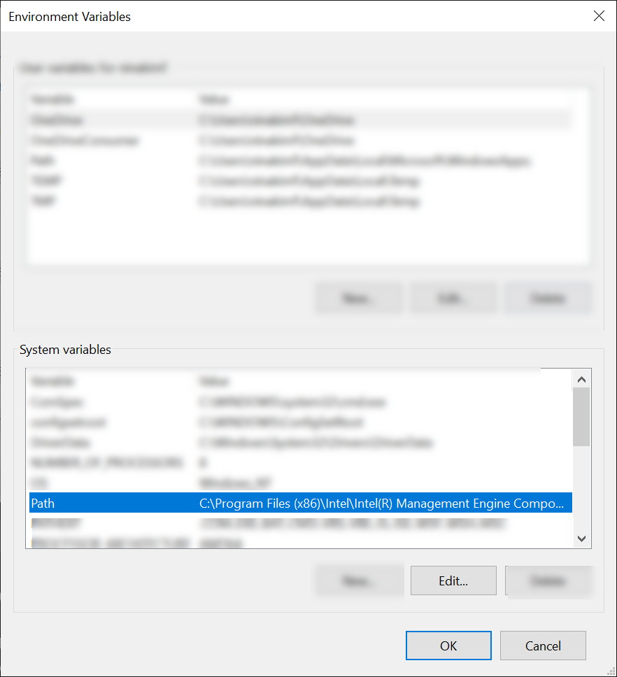 path system variables