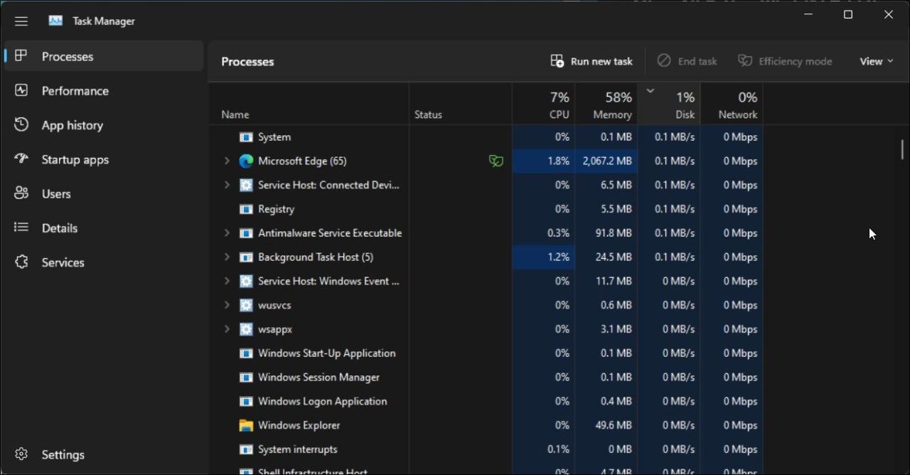 task manager disk usage high