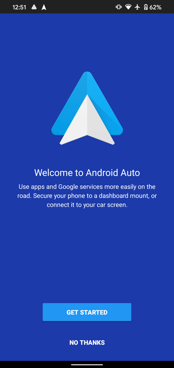 Android Auto Welcome