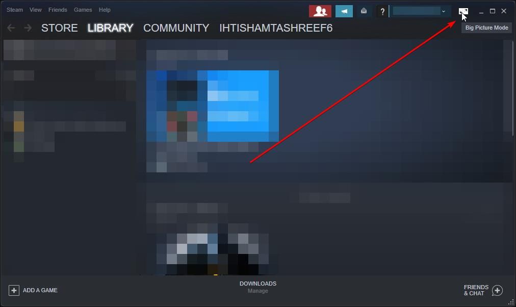 big picture mode steam