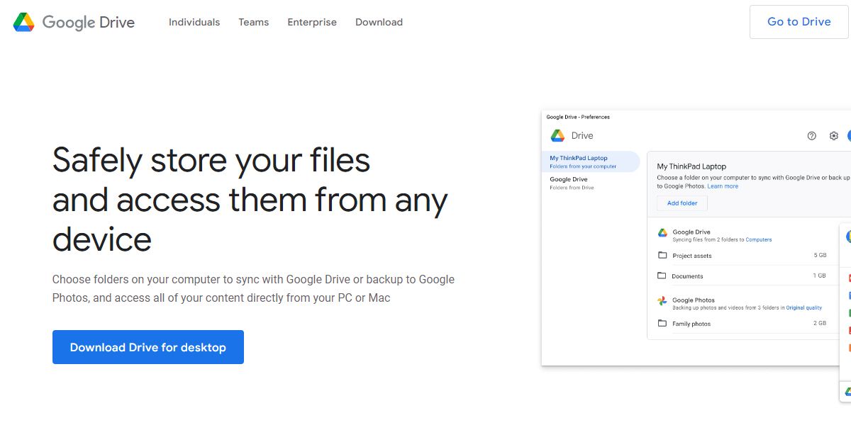 Google Drive\'s Official Website Overview