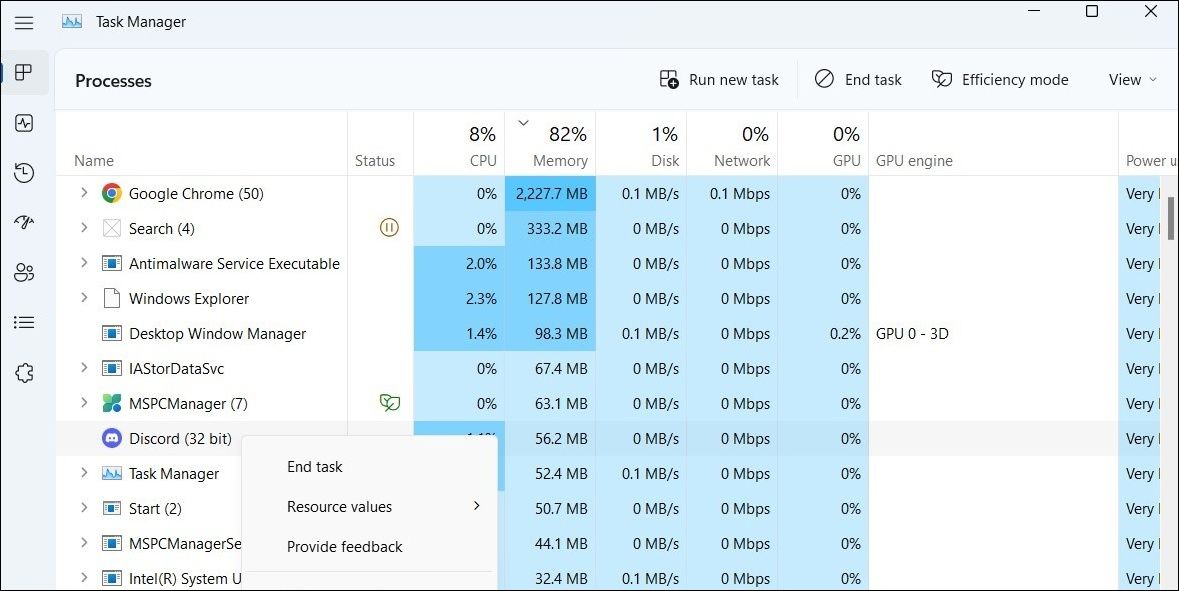 End Discord Process on Windows