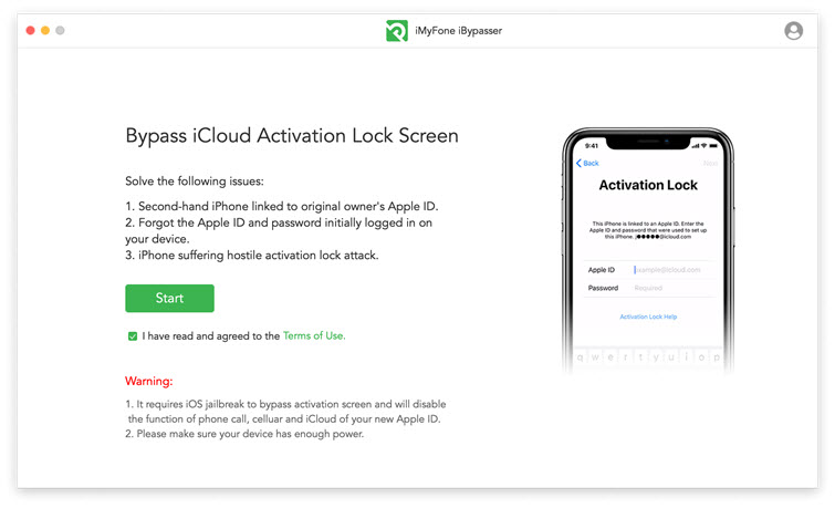 start bypass iPhone activation lock