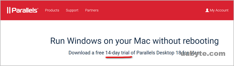 parallels desktop free trial