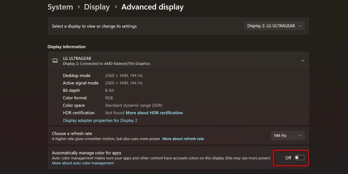 Advanced display settings-1