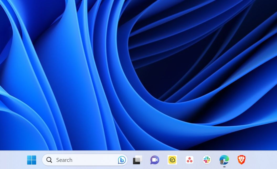 Bing Chat AI in Taskbar searchbar