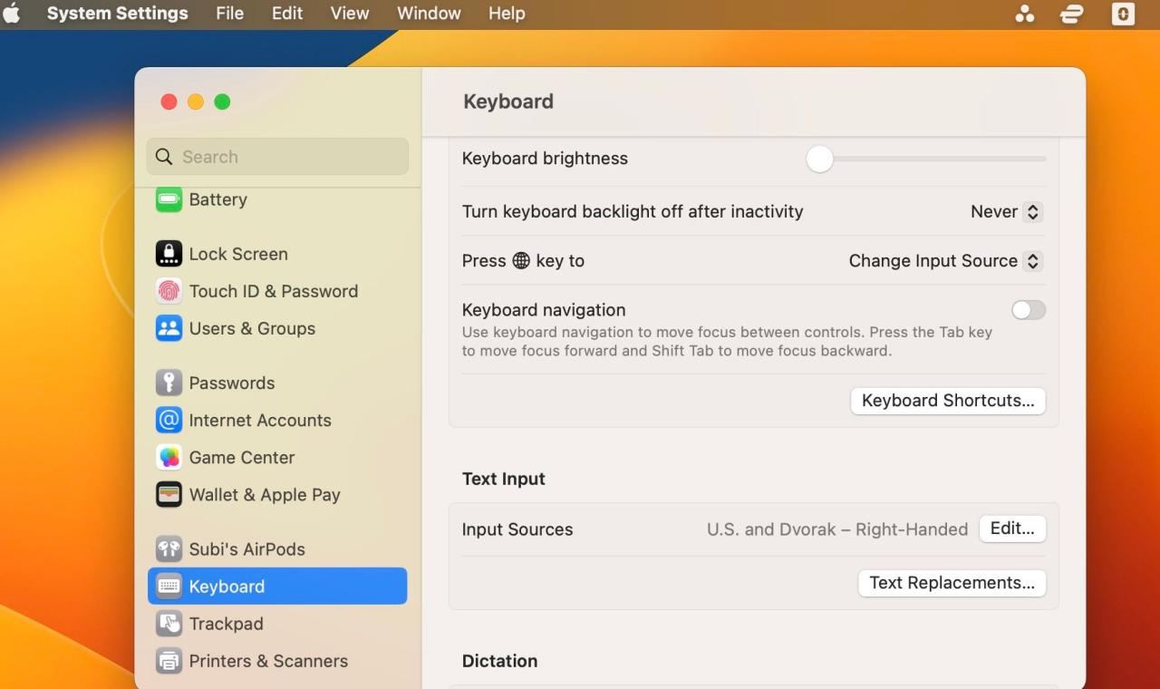 Check Keyboard Layout Setting