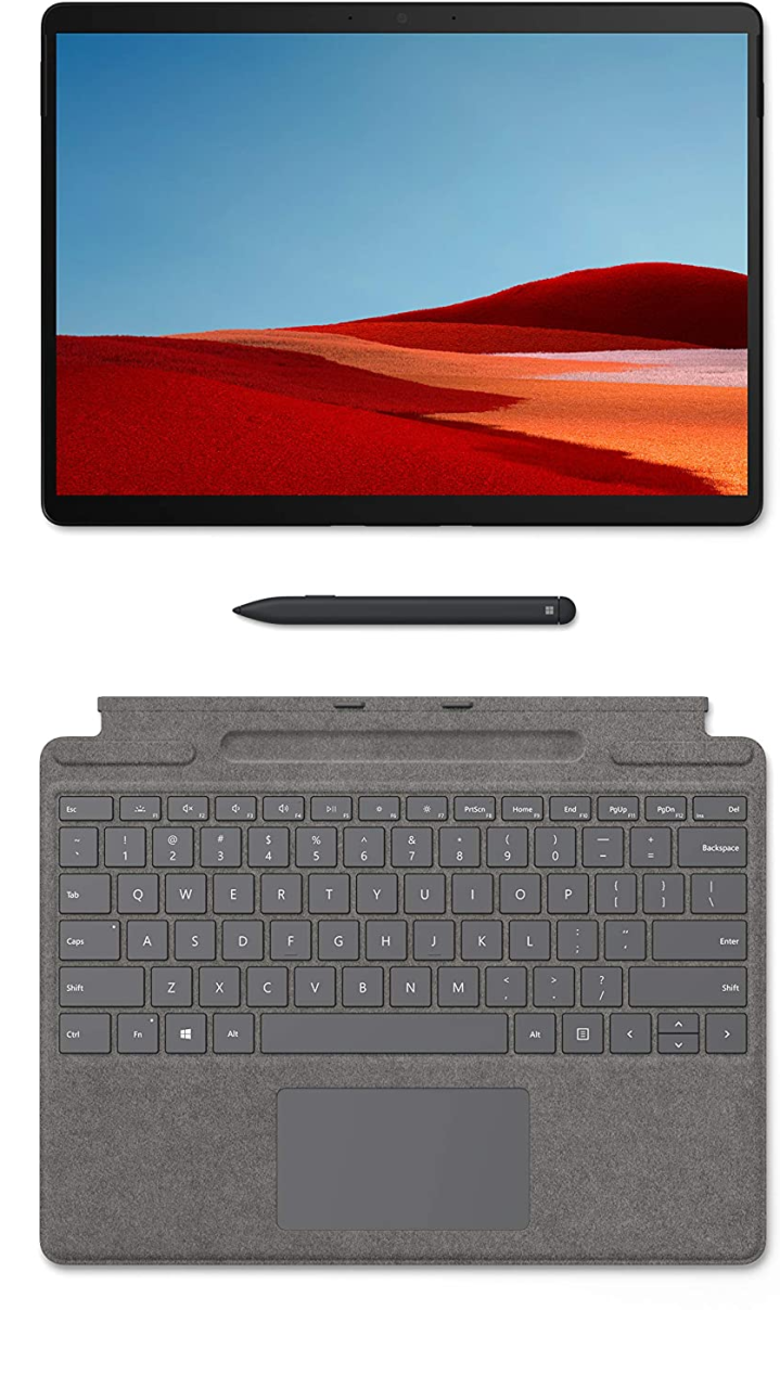 surface pro x top